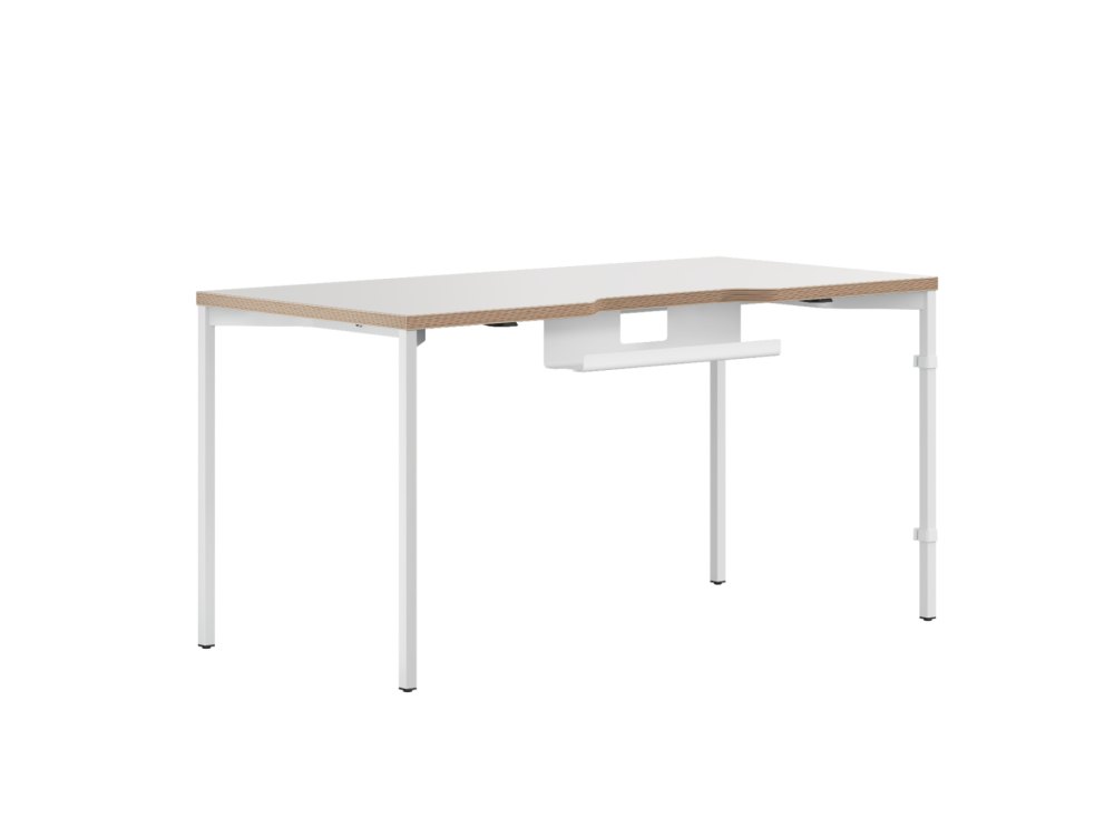 데스커 컴퓨터 책상 2.0 1400x700mm, 화이트